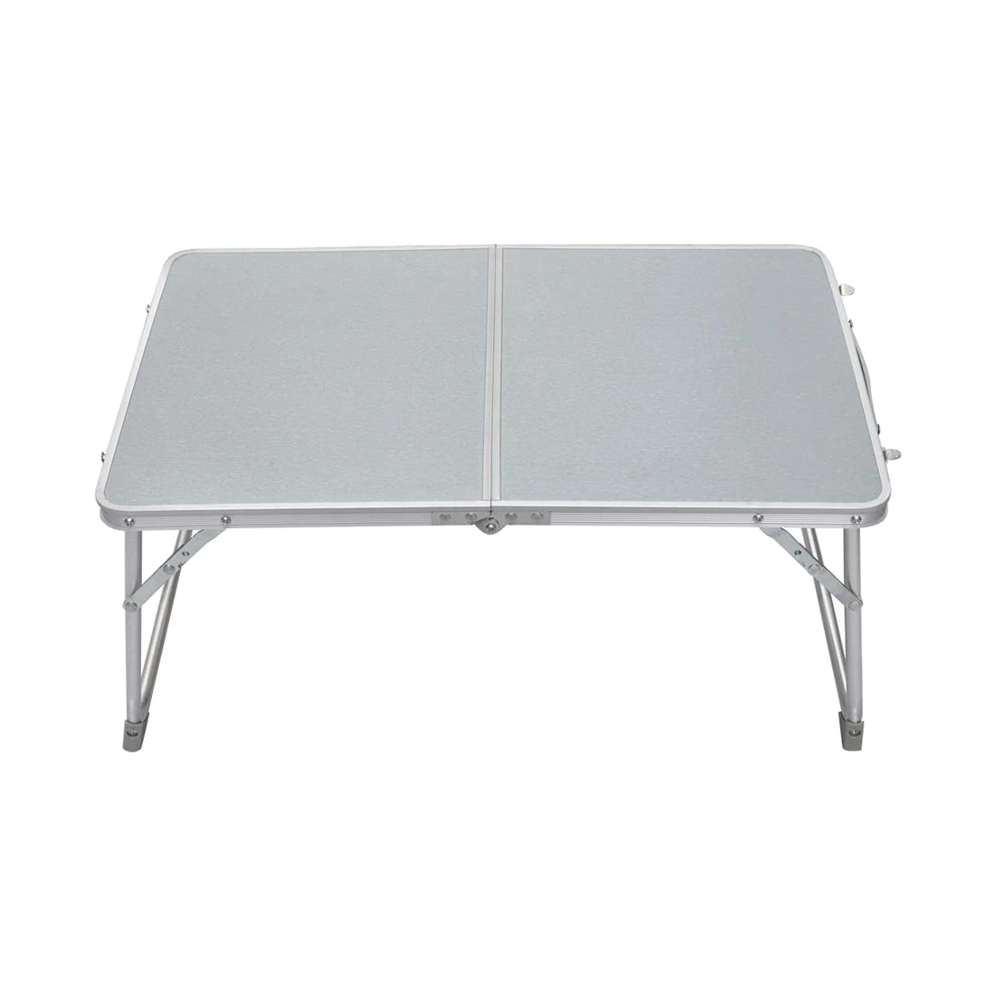 

Small 62x41x28cm/24.4x16.1x11" PC Laptop Table Bed Desk Camping Picnic BBQ (Silver White)