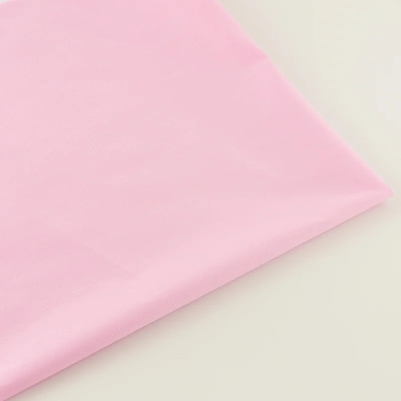 Home Textile 100% Cotton Fabricb Solid Pink Designs Twill Fabrics Tissue Telas Patchwork Bedding Scrapbooking Sewing Cloth