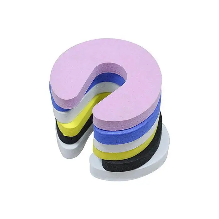 

Durable U Shape Child Safety Protection Baby Safety Colorful Security Card Door Stopper Baby Newborn Care Child Lock Protection