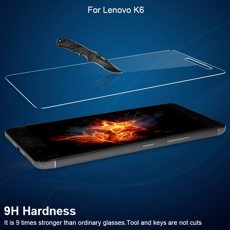 Закаленное стекло JRZ для Lenovo K6 K910 K920 P1 протектор экрана телефона замена простота