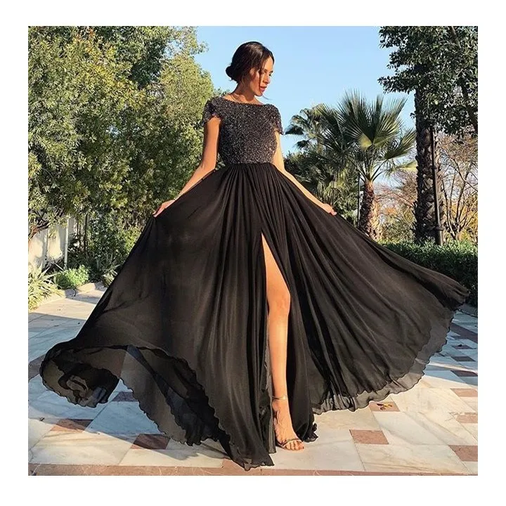 2019 Summer Women Sexy Sleeveless Chiffon A line Dress Vintage Short ...