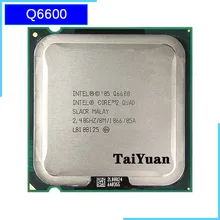 Intel Core 2 Quad Q6600 2,4 ГГц четырехъядерный процессор 8M 95W 1066 LGA 775