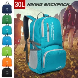 30L Ultralight Handy Travel Backpack Water Resistant Backpack Hiking Daypack Lightweight Foldable Bag for Camping Outdoor Travel 30L Ultralight Handy Travel Backpack Water Resistant Backpack Hiking Daypack Lightweight Foldable Bag for Camping Outdoor Travel