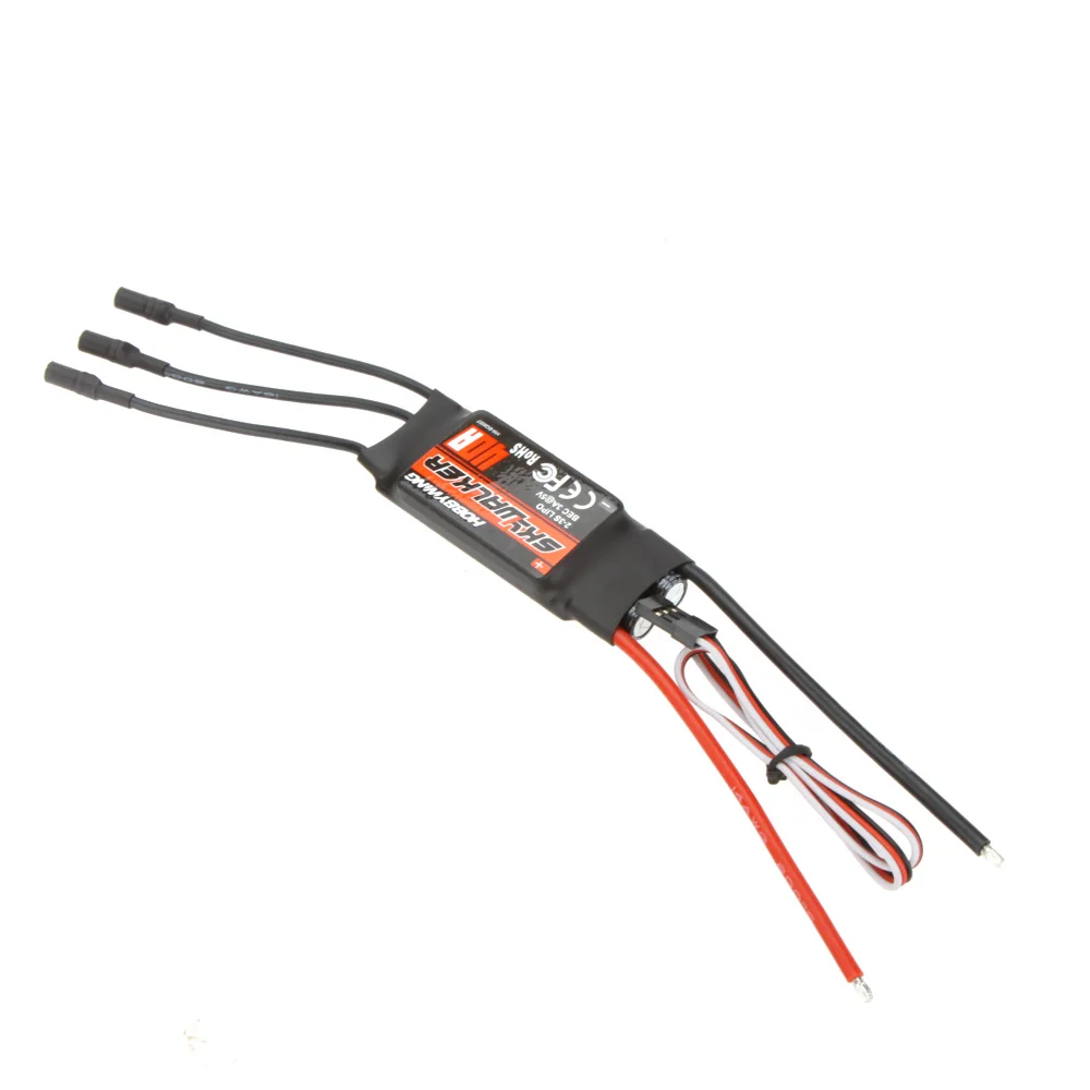 SkyWalker 40A Brushless ESC Speed Controller With BEC RC Helicopter Parts | Игрушки и хобби