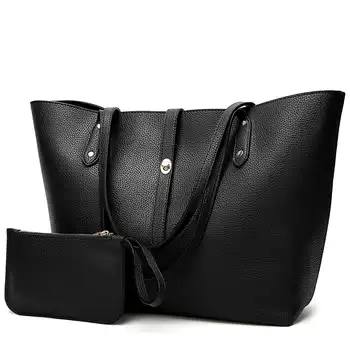 

Satchel Purses And Handbags For Women Shoulder Tote Bags Wallets Black
