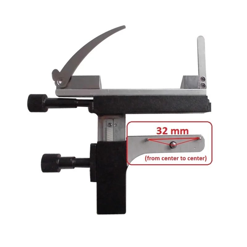 Biological Microscope Attachable Mechanical Stage X-Y Movement Stage w 0-60mm Scale Ruler Measuring Ruler Microscope Accessory