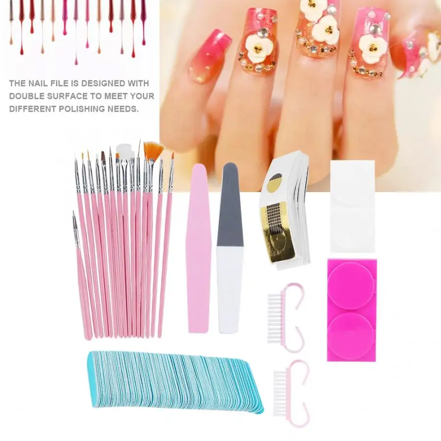1 комплект, набор для дизайна ногтей, держатель для ногтей, механизированная пилка для ногтей, для новых начинающих, для наращивания ногтей, бумажный лоток, УФ Гель-лак для ногтей, маникюр, набор для маникюра