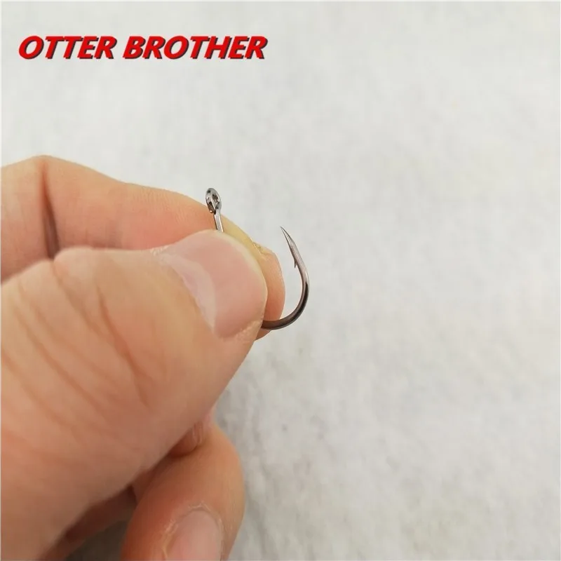 High Carbon Steel Fish Hook Barbed 30PCS 3#-12# Series In Fly Fishhooks Worm Pond Fishing Bait Holder Jig Hole Accessories Pesca