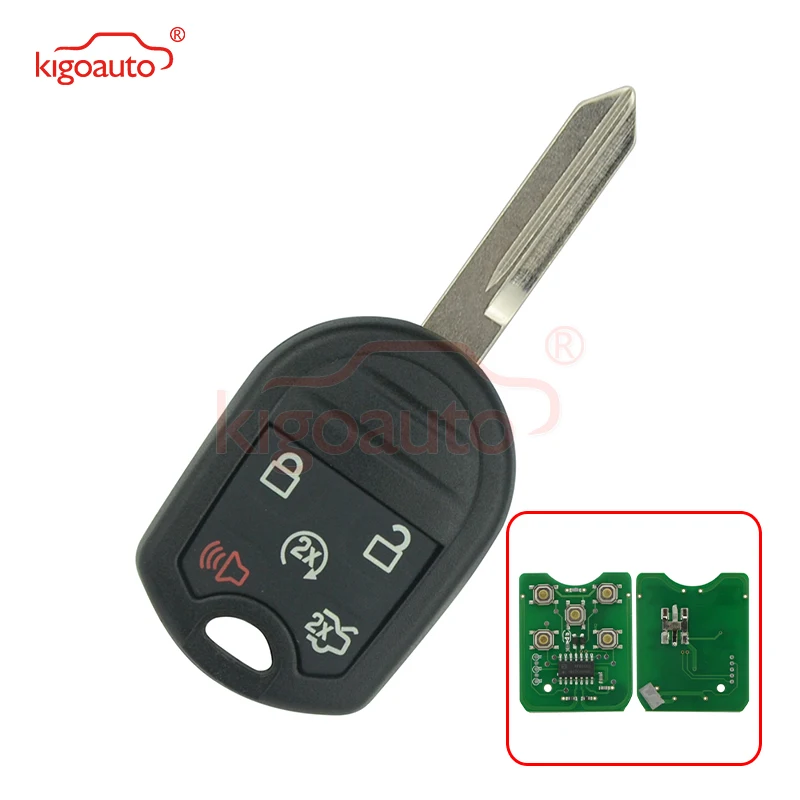 

Kigoauto Keyless Entry Remote Start Car Key Fob Control CWTWB1U793 5 button315Mhz for Ford Taurus Edge Explorer Expedition 2012