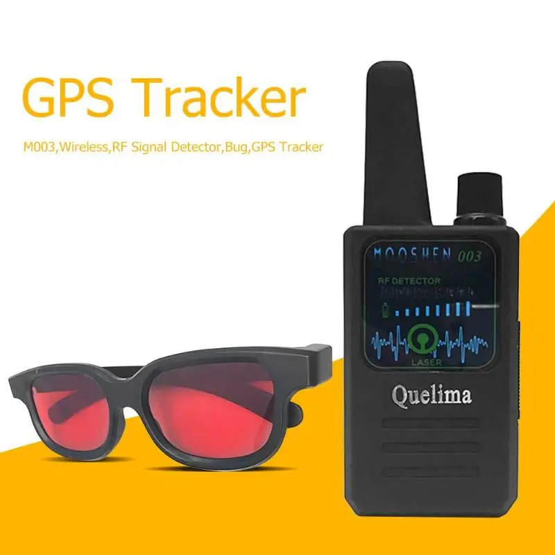 

M003 Multifunctional Wireless RF Signal Detector Camera Lens Audio Bug Finder GPS Tracker Privacy Security Protection Detector