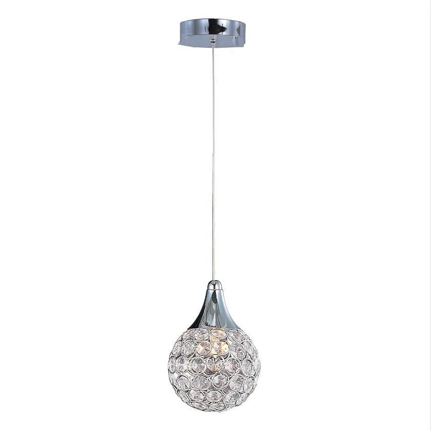 

Modern Small Crystal Chandelier Round Led Lamps Living Room Led Lighting Chandeliers E27 Led Lustre Light Pendant/droplight Z70
