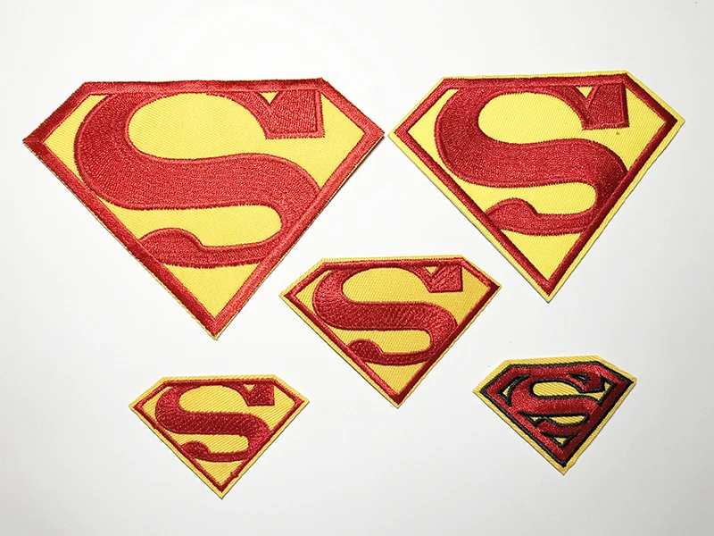 

supper badge Iron On Embroidered Clothes Patches For Clothing Stickers Garment