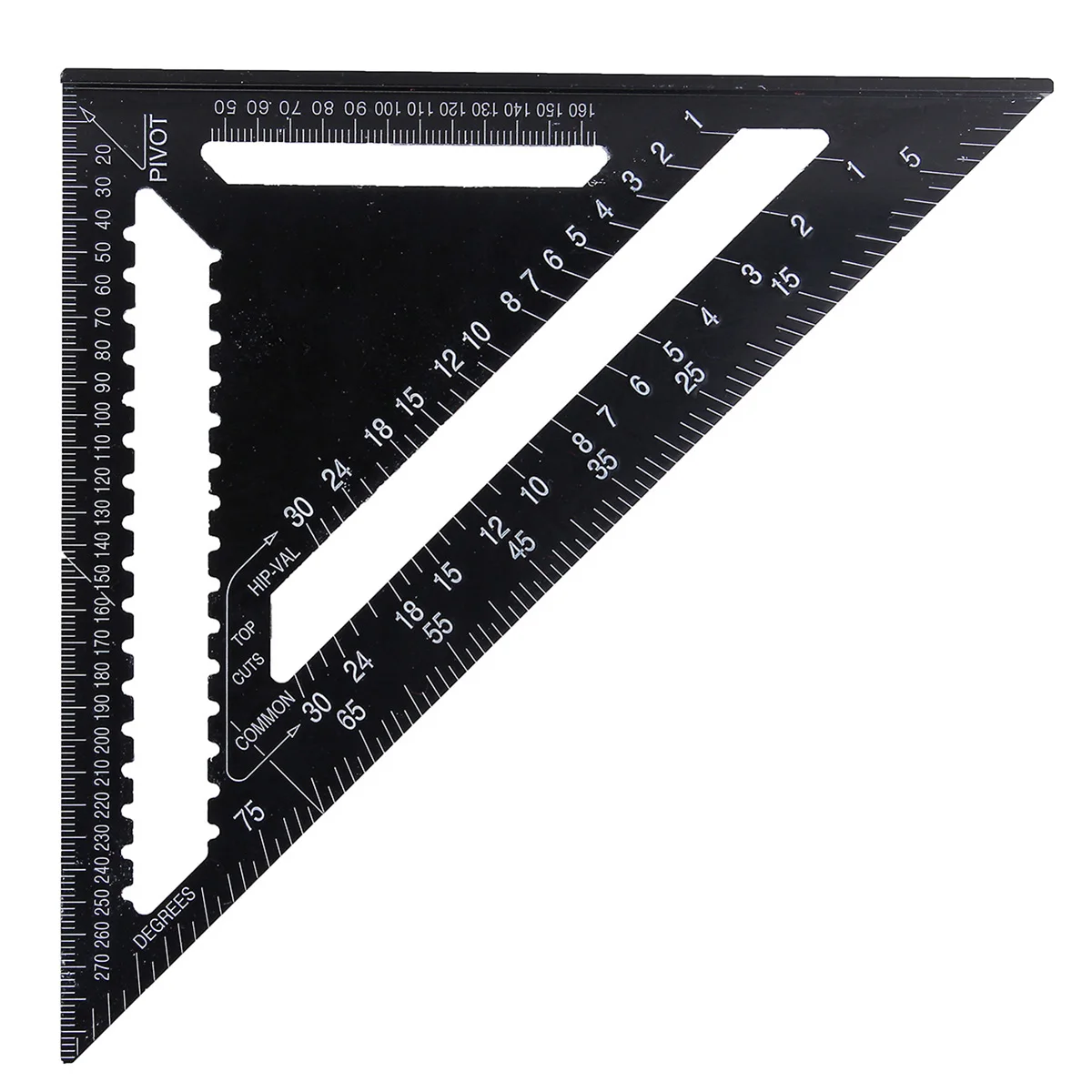 30cm Aluminium Set Square ruler 12