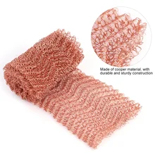 1 метр 4 провода сетка из чистой меди тканый фильтр санитарно пищевой для дистилляции самогон домашнее пиво 100 мм ширина дома