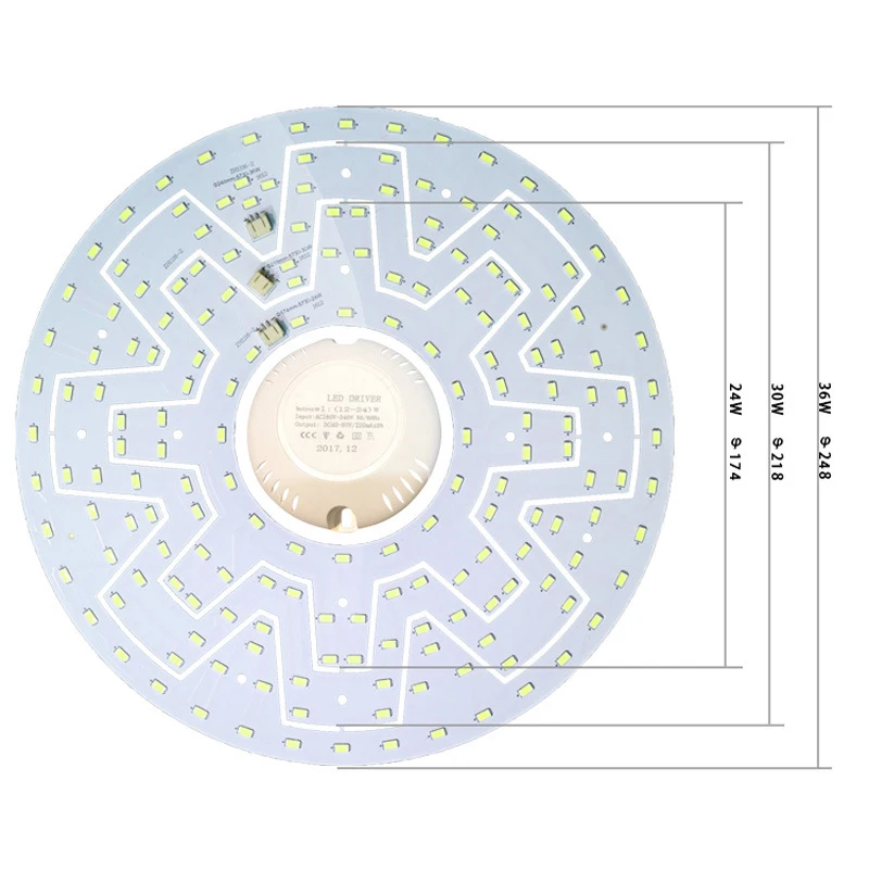 

Lamp Light Plate With Driver Home Decor Pro Part 30/36W LED Fashion Style