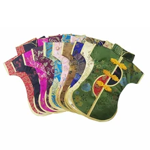 1 шт. маленький фартук бутылка винная крышка Шелковый сексуальный леди винный чехол для бутылки Праздничная бутылка одежда платье(случайный цвет