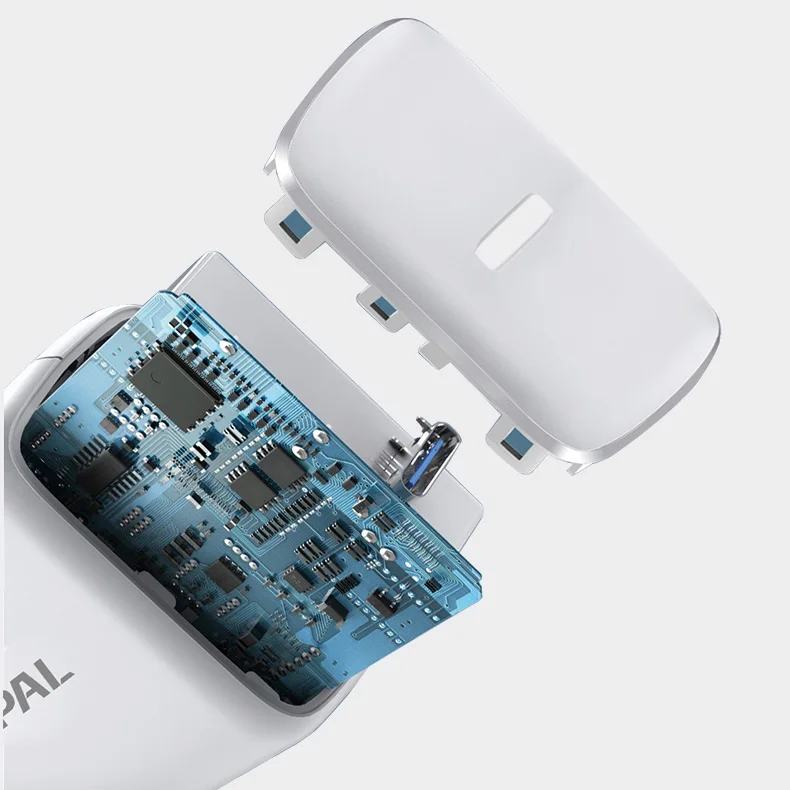 JCPAL USB C PD зарядное устройство 18 Вт Type QC3.0 для iPhone XS Max в розничной упаковке|Зарядные