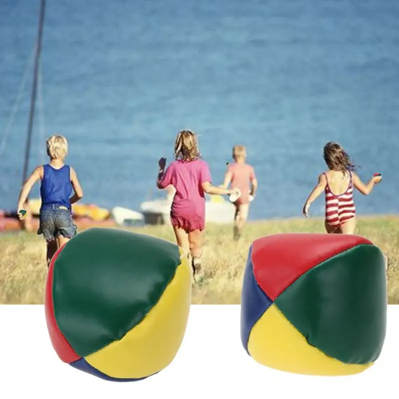 

Juggling Balls Kids Classic Outdoor Sports Toy Magic Circus Beginner Bean Bag Child Boy Girl Interactive Toy Durable 5cm Funny