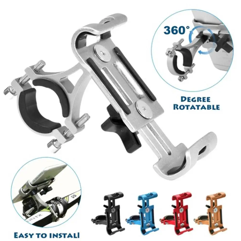 

Group Vertical Aluminum Alloy 360 Degree Rotation Bike Bicycle Handlebar Stand Mount Holder for Mobile Cell Phone bracket r30