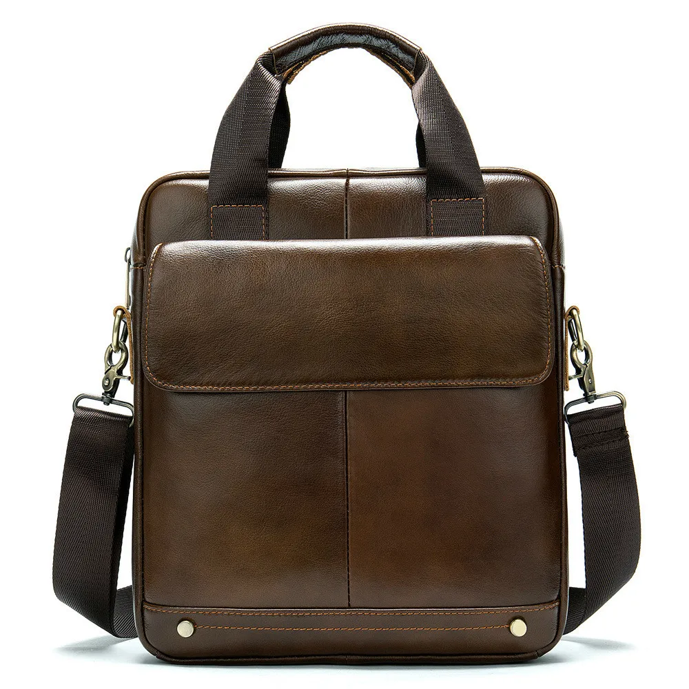 

Men's Genuine Leather Shoulder Bag For Men Leather Man Fashion Small Flap Male Crossbody Bags Handbags Messenger Bag