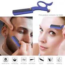 Профессиональная парикмахерская Бритва для лица, бритва, сменный нож, нож из нержавеющей стали, салон, триммер парикмахерский, Rasoir De Darbier