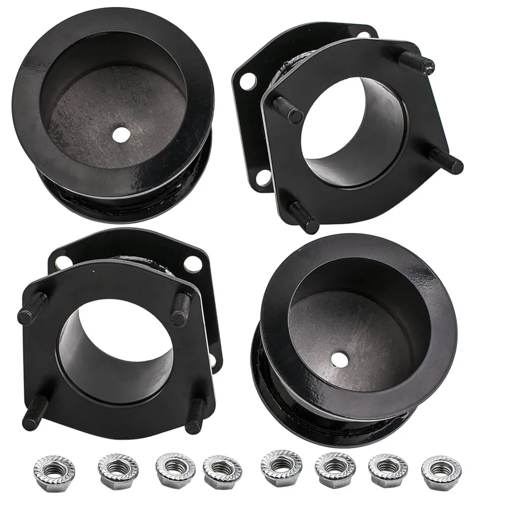 

Complete Full 2" Front Rear Lift Kit Strut Spacers for 05-10 Jeep Grand Cherokee WK Commander XK Steel