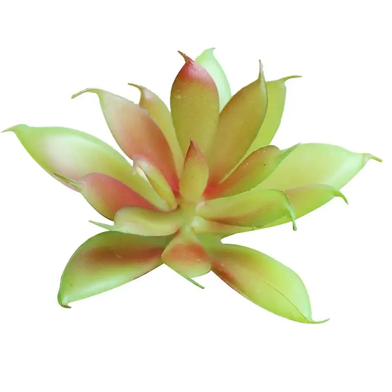 

Lifelike Fake Succulent Creative DIY Simulation Succulent Flower Plants Flower Arrangement Accessories Red Core Small Tip Lotus