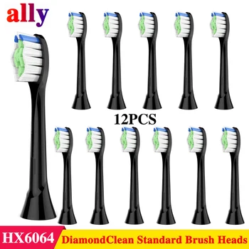 

Replacement Brush Heads for Philips Sonicare DiamondClean Electric Toothbrush HX6063/64, Fit Plaque Control, Gum Health