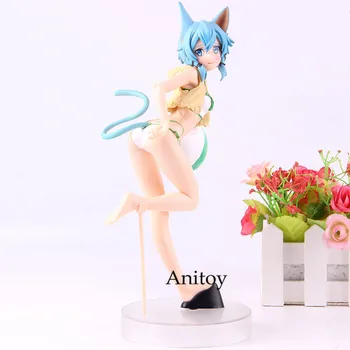 

Anime Sword Art Online Sinon Shino Action Figure SAO PVC Collection Model Toy EXQ Figures Code Register