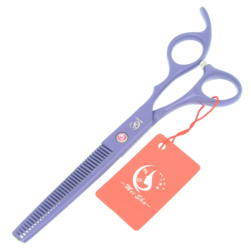 Meisha 7,0 "фиолетовые Парикмахерские ножницы набор волос филировочные ножницы для волос салон Инструменты поставщики HA0468