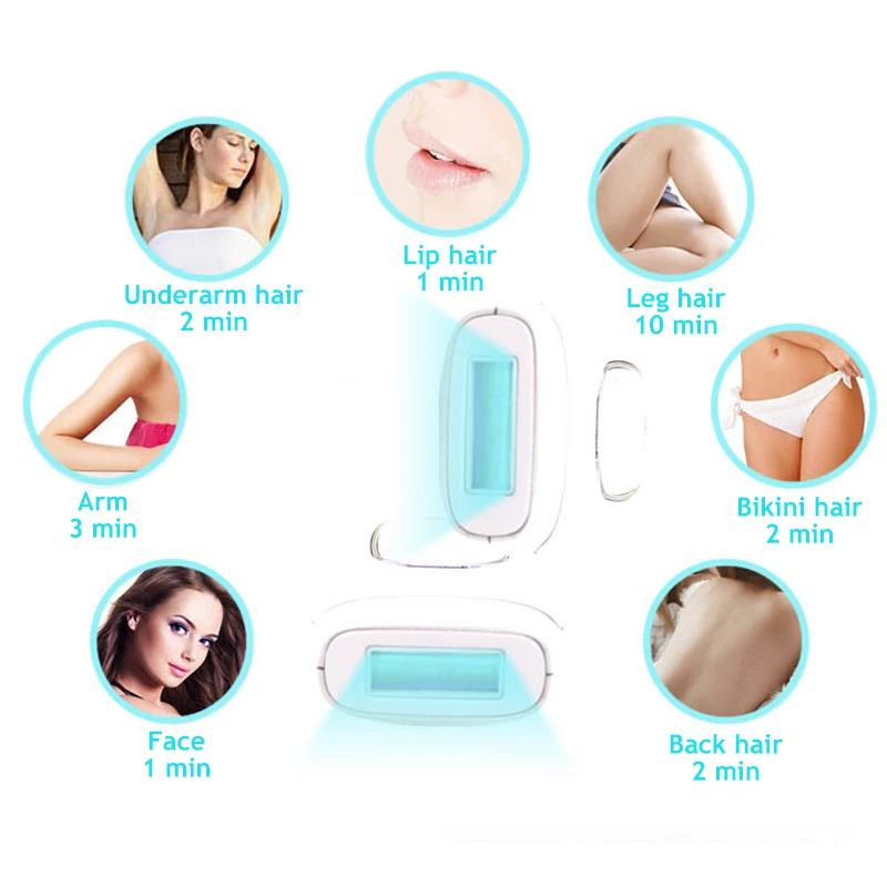 Household Digital IPL Laser Hair Removal Machine Electric Laser Epilator Hair Removal Permanent Bikini Line Armpit Trimmer