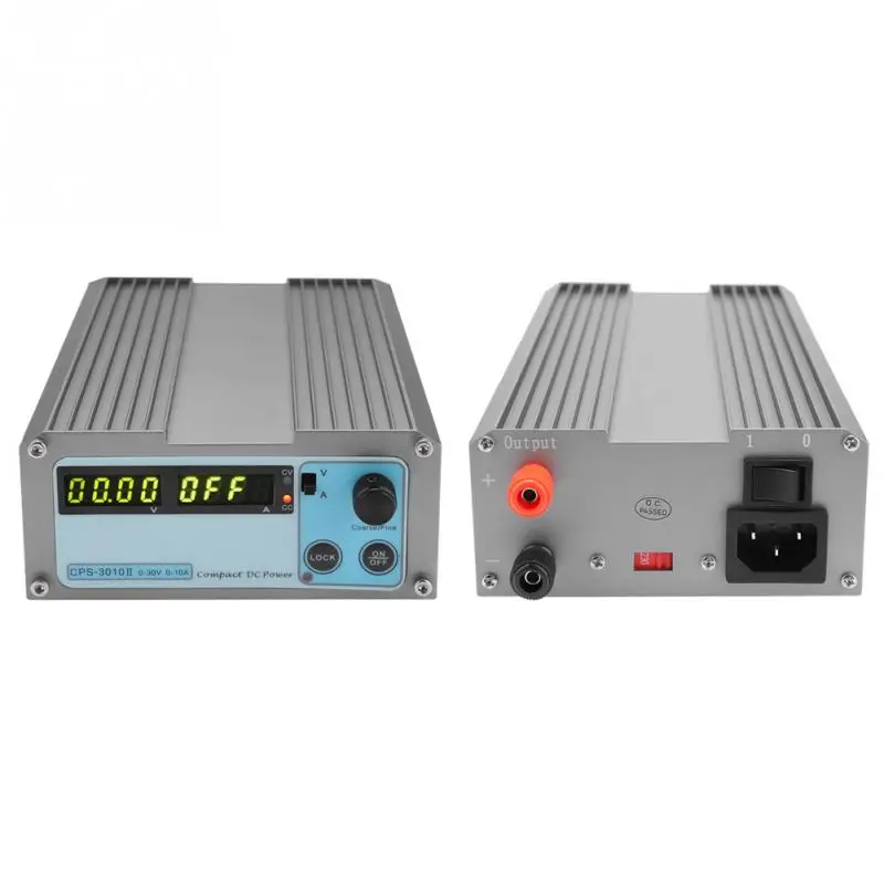 Цифровой djustable DC импульсный источник питания C 110 В/220 В до 30 в 10 А|Импульсный