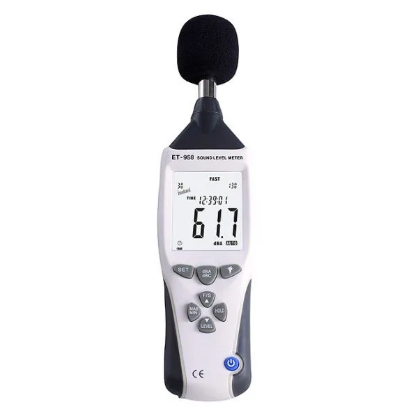 Et958 Professional Sound Level Meter With Data Logger Noise Db Decibel