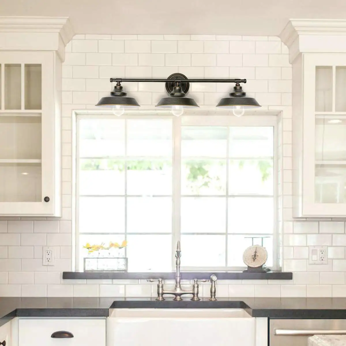 الحمام الغرور ضوء 3 ضوء الجدار الشمعدان تركيبات الصناعية داخلي مصباح الجدار خمر غرفة نوم السرير العتيقة مصباح معلق علي حائط