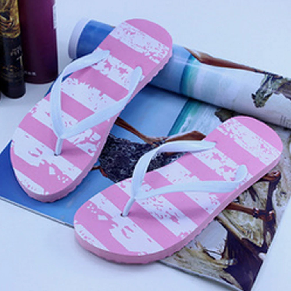 

Womens Summer Fashion Beach Flip Flops Thong Flat Sandals Slipper Girls Shoes