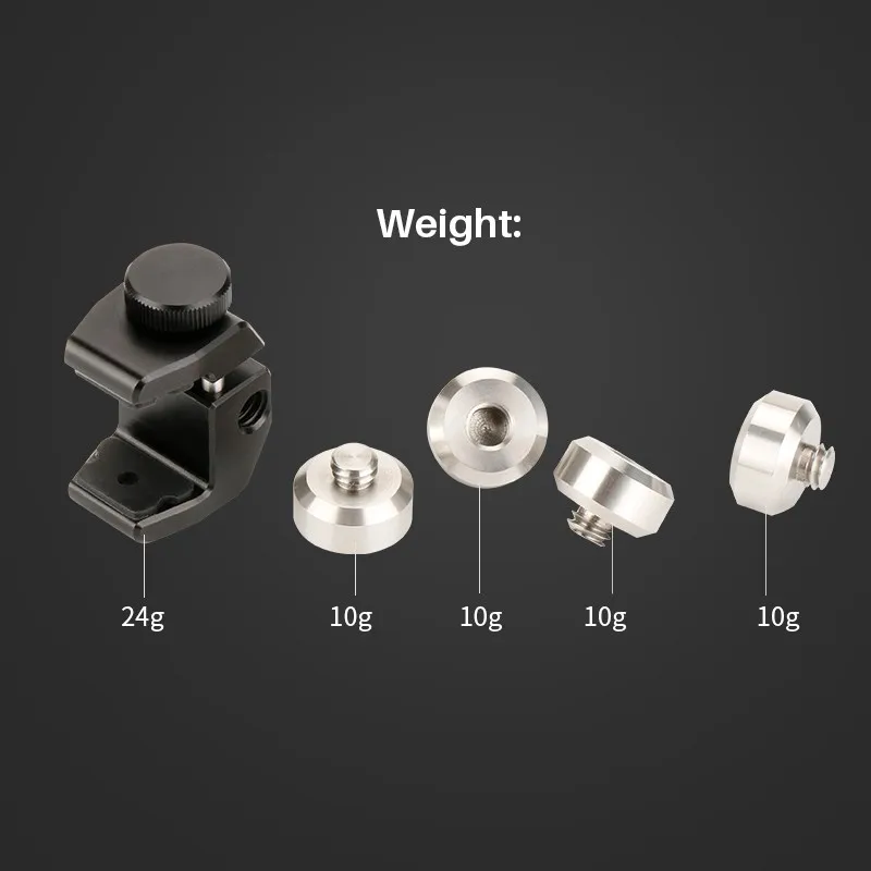 Skup Ulanzi 60g przeciwwaga Gimbal dla dji osmo mobile 2 gładka 4 Vimble 2 stabilizator Moment anamorficzny obiektyw Blance płyta dla Pho