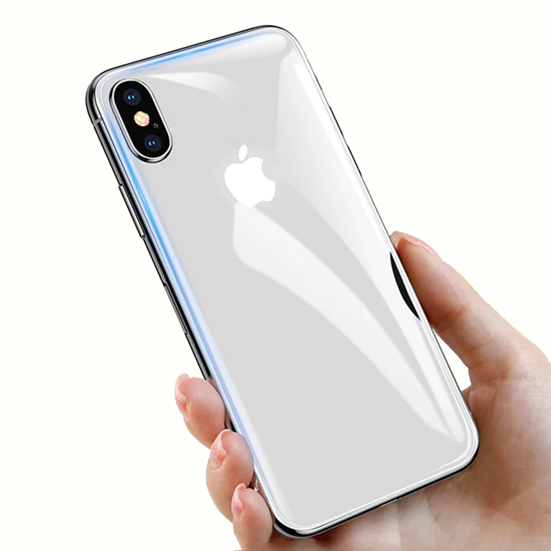 Задняя защитная пленка из закаленного стекла для iPhone Xs Max XR для iPhone X 10 8 7 6 Plus 5 4 защитная пленка Glas 8p 7p