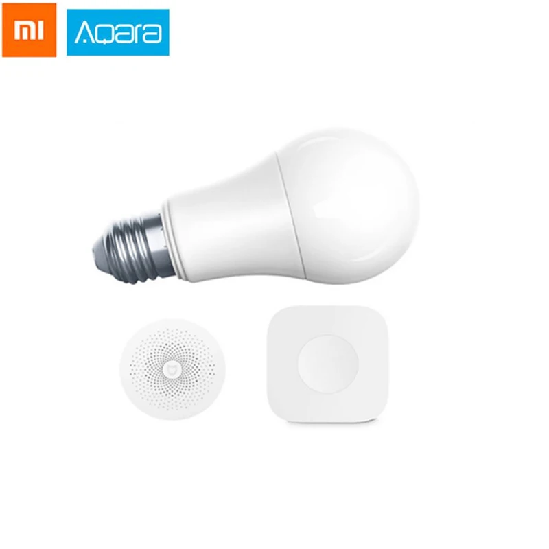 

Xiaomi AQARA Smart Home Kits Gateway Smart Light Bulb Door And Window Sensor Multi-Function Gateway For Xiaomi Mi Home Smart APP
