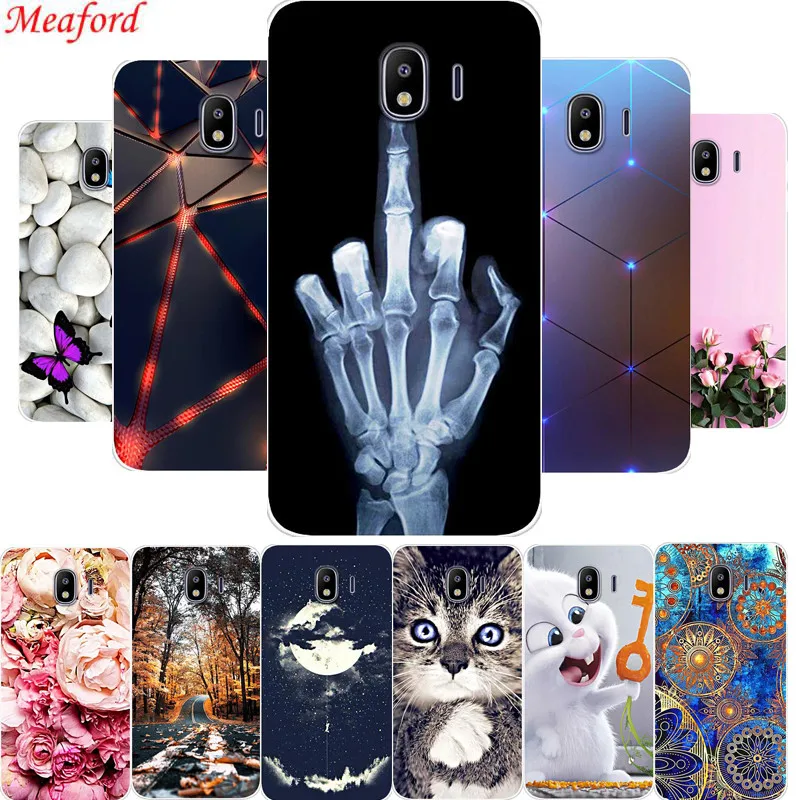 

Cool Case For Samsung Galaxy J4 2018 Case 5.5" Silicone Soft TPU Back Cover For Samsung Galaxy J4 2018 Case J400F Coque Funda