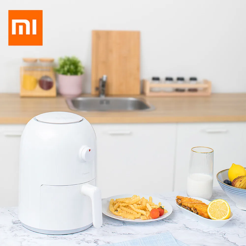 

Xiaomi Mijia Onemoon 2L 800W Electric Air Fryer Household Intelligent No Fumes High Capacity Electric Fryer French Fries Machine