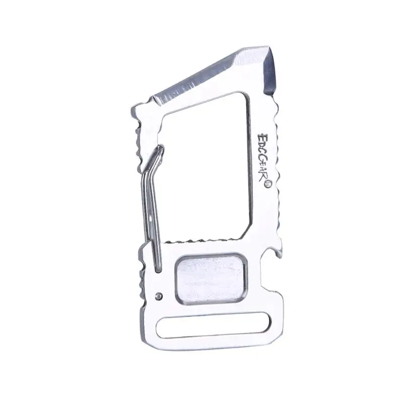 

EDC Keychain Hiking Outdoor Camping Climbing Carabiner Hook Hanger Tools