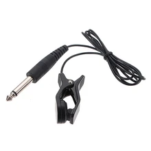 Черный Универсальный гитарный акустический клип на звукосниматель пьезо контактный микрофон