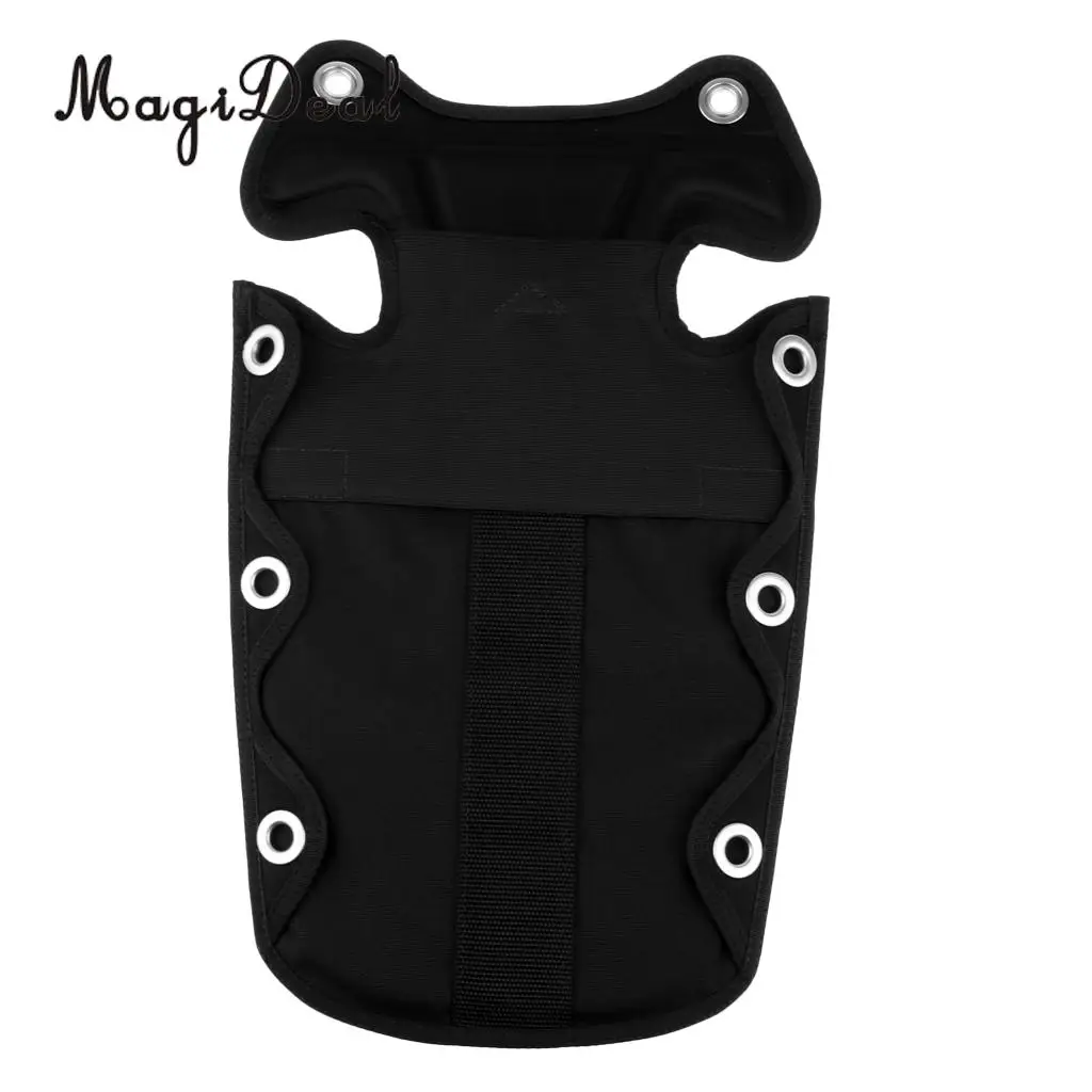 Nylon Back Plate Backplate Storage Pocket Hardware for Scuba Diving