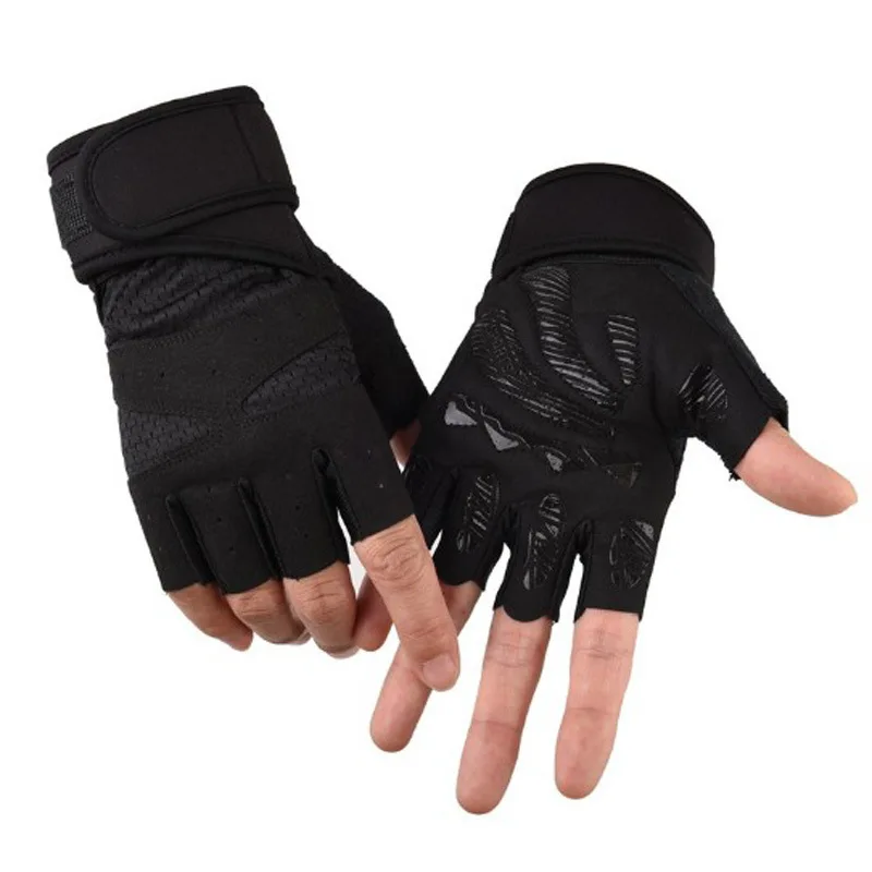

Summer Fishing Gloves Men Women Outdoor Sports Half Finger Gloves Fly Fishing Anti-UV Sun Protection Fishing Accessories Pesca