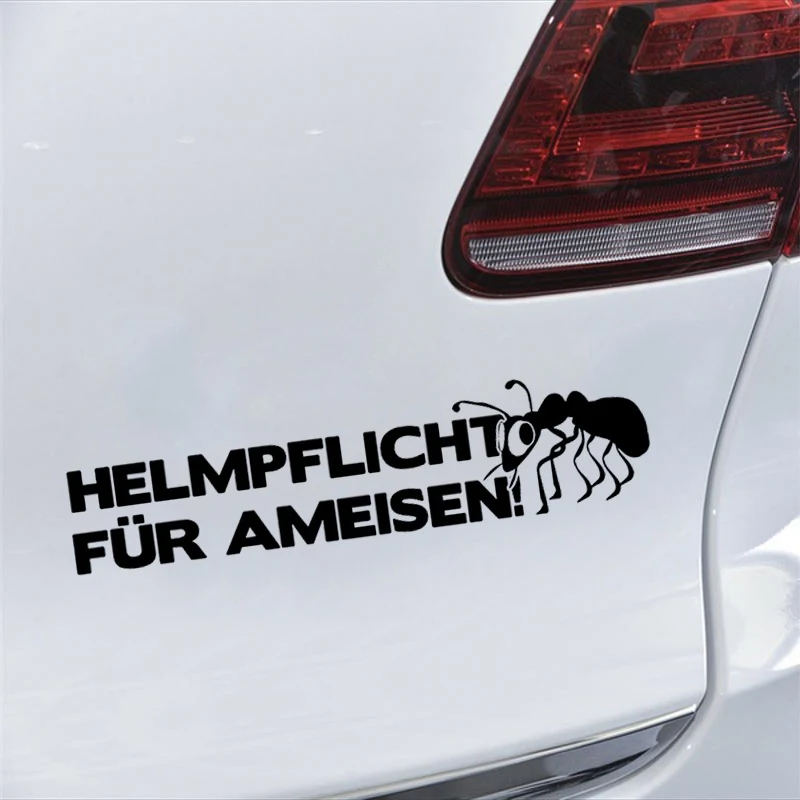 Bumper Sticker Helmet For Ant Fun Deep Sticker Vinyl Car
