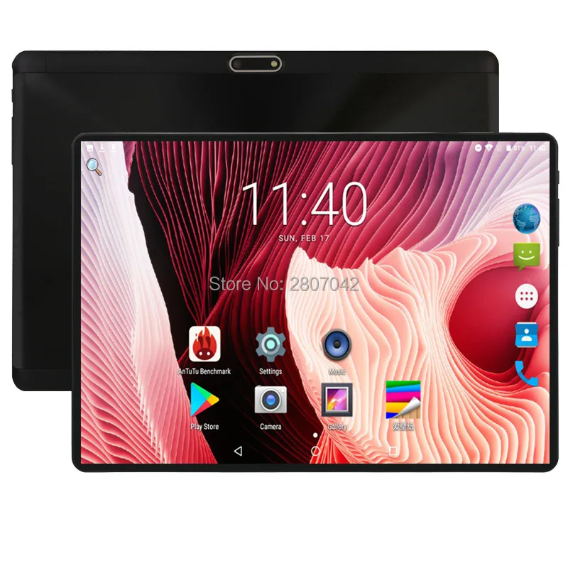 Google Play Android 8 0 ОС 10 дюймовый планшет 4G FDD LTE Восьмиядерный 4 Гб ОЗУ 64 ПЗУ 1280X800 IPS