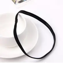 Популярная эластичная веревка карамельного цвета Беговая повязка головная для йоги футбол Нескользящие аксессуары для волос спортивная лента для волос при занятиях йогой повязка на голову