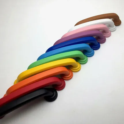 3.75'' Colorful Knob Drawer Pulls Cabinet Door Handle Dresser Pull Handles Kids Blue Orange Yellow Red Pink 96mm Furniture|Ручка для