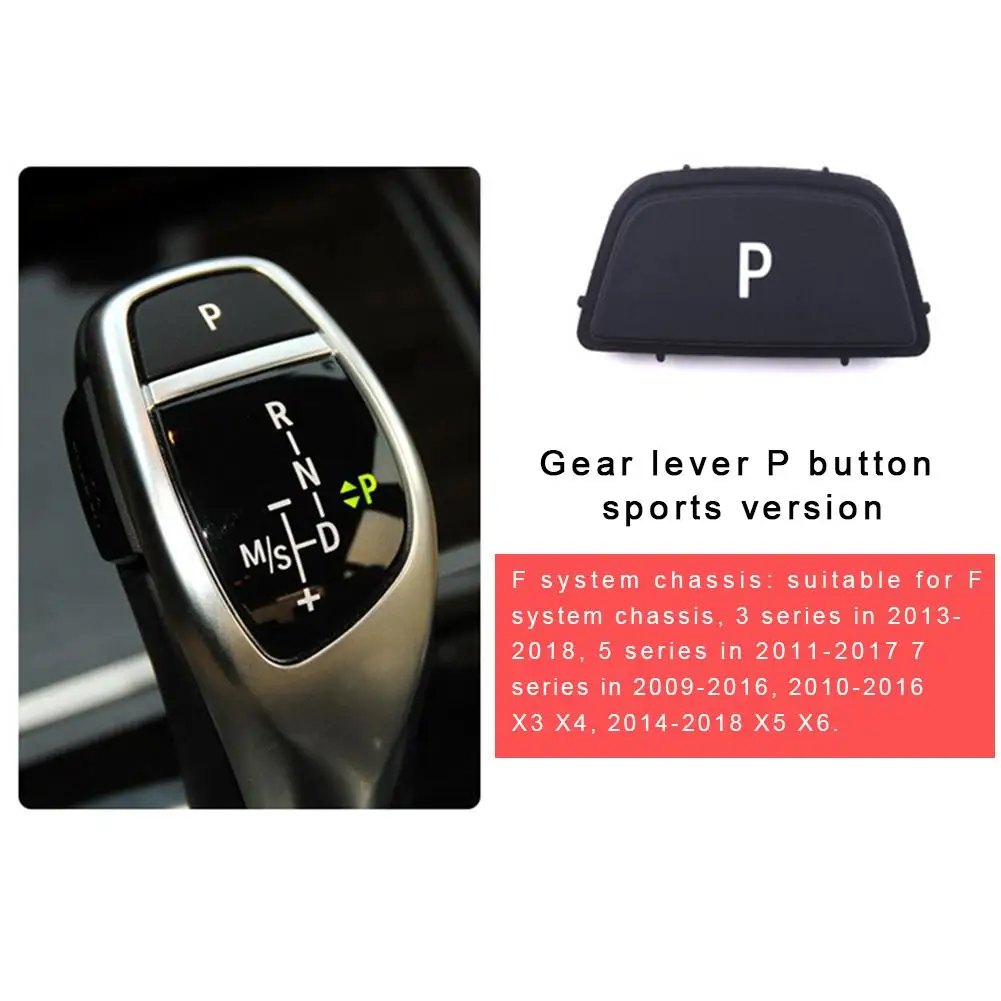 

Gear Shift Lever Button Trim Cover Hanging Handball Button Range Button Switch For BMW X1 X3 X5 7 M Series Shift Lever P Button