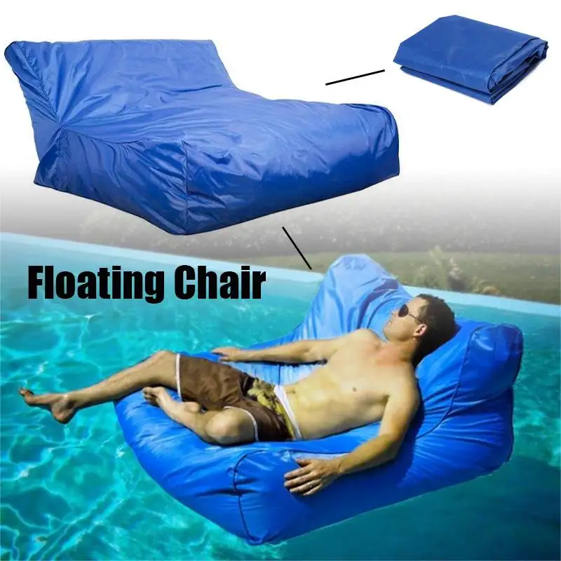 

Large Outdoor Camping Garden Sofas Summer Waterproof Swimming Inflatable Sofa 120 x 110 x 60cm Swimming Sofa Floating Chair New
